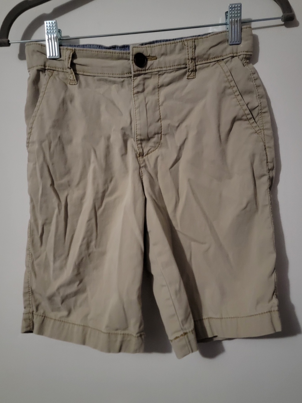 OshKosh B'gosh Boys' Tan Flat Front Shorts